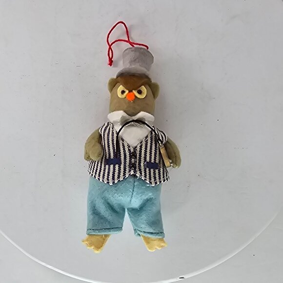 Midwest Heart Felts Christmas Ornament Owl Pocket Watch Dapper - Picture 6 of 6